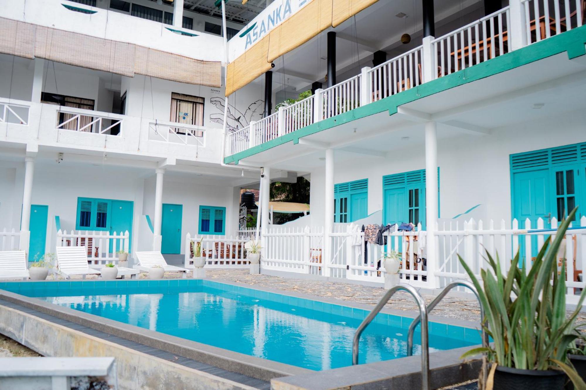 Asanka Surf House & Resturant Bed & Breakfast Midigama East Ngoại thất bức ảnh